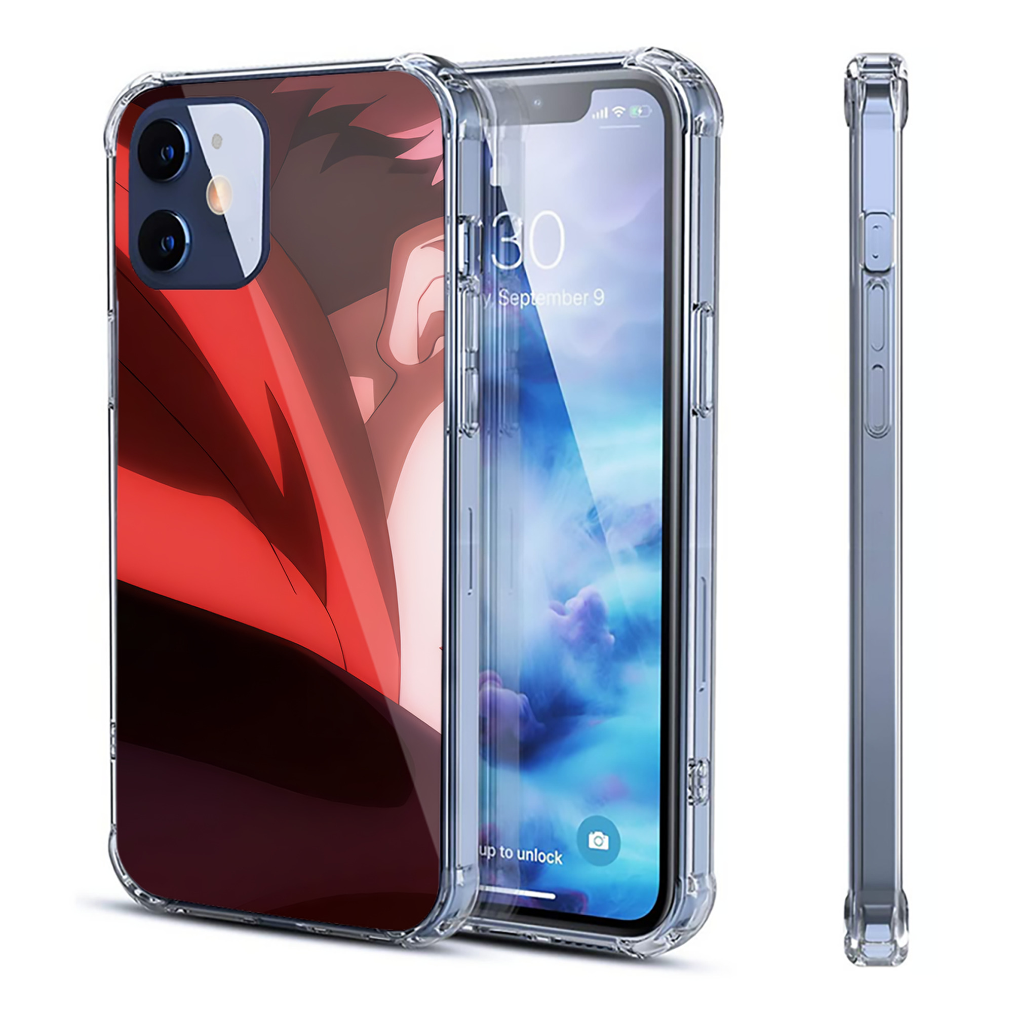 （画像用） SPY×FAMILY间谍家家酒 【iPhone 12シリーズ対応】透明スマホケース（クリアソフトケース）